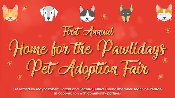 1st Annual Home for the Pawlidays Pet Adoption Fair